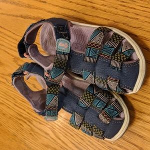 See Kai Run Paley Webbing Sandal Girls Size 10